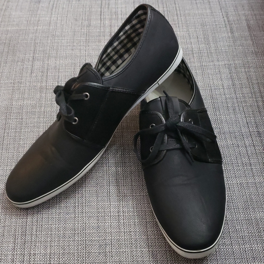 Men's A.Rider Black Casual Dress Shoes